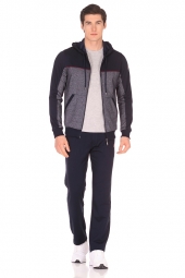 Мужской спортивный костюм темно-синий (11M-RR-1127-3)