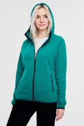 Женская толстовка бирюзовая (52L-RR-1154)