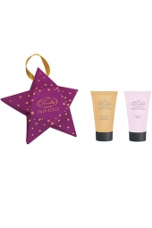 Новогодний подарочный набор Парфюмерно-косметический Звезда MO-1803 Liss Kroully Skin juice Крем для рук питательный 75 мл + Крем для рук и ногтей 75 мл (арт.A_43492)