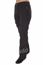 Женские утепленные зимние брюки на флисе черные (26L-RR-1034) Женские утепленные зимние брюки на флисе черные (26L-RR-1034)