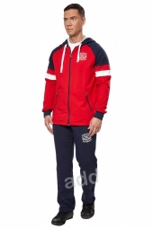 Мужской спортивный костюм красный (11M-RR-513-3)
